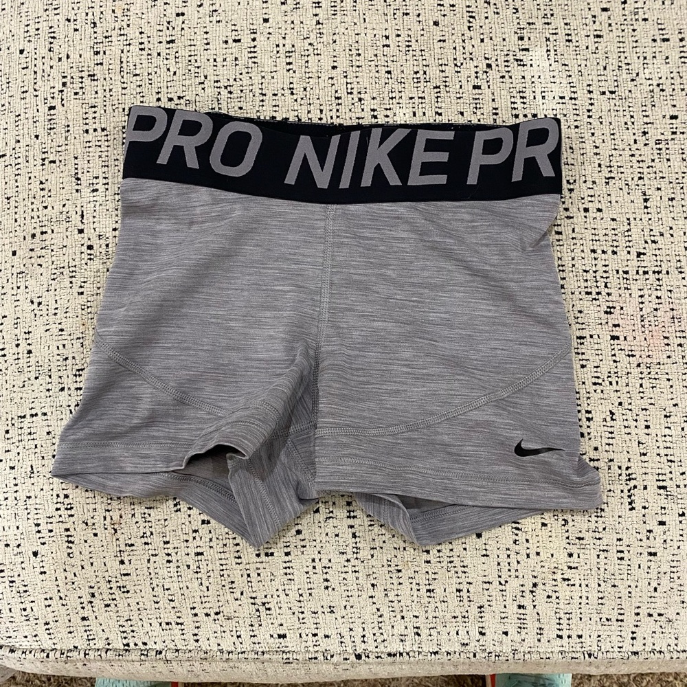 Grey Nike pro spandex. Size small.
